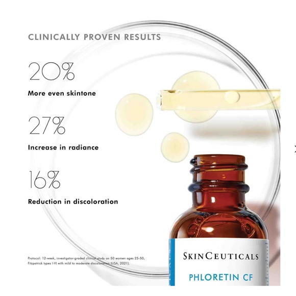 SkinCeuticals Vitamin C Serum Phloretin CF BRAND NEW NEVER OPENED IN BOX - Picture 3 of 5